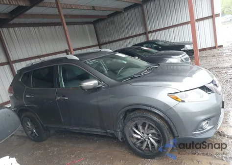 2015 Nissan Rogue Sl из США, поврежденный, VIN 5N1AT2MV6FC797791